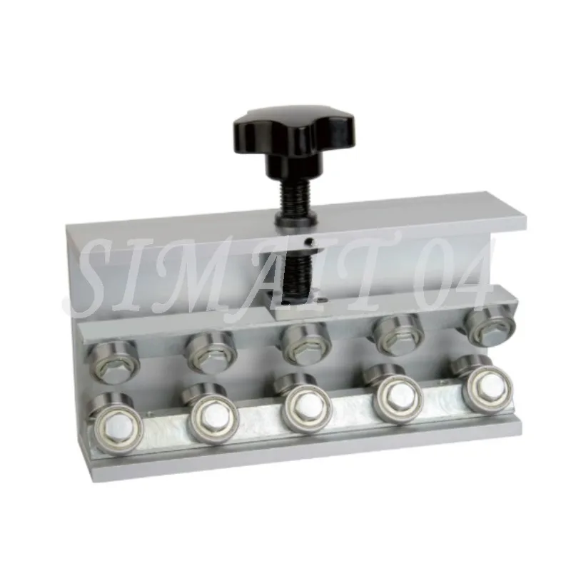 Aluminum-plastic Tube Straightener, Straightener 16-32mm Elbow Straightening 5 Rows of Wheels, with Suction Cup