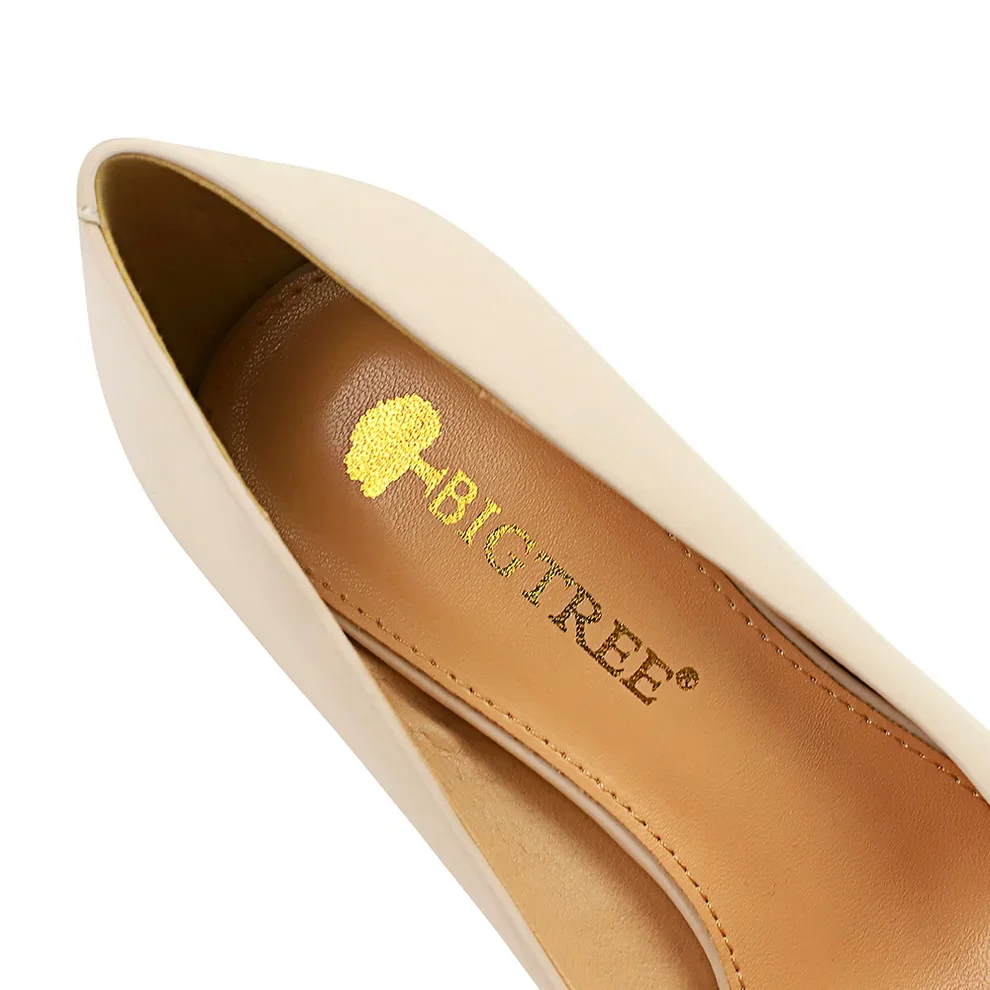 BIGTREE Design Pleated Butterfly-knot Women Pumps Pointed Toe High Heels Stiletto Sexy Party Wedding Ladies Shoes