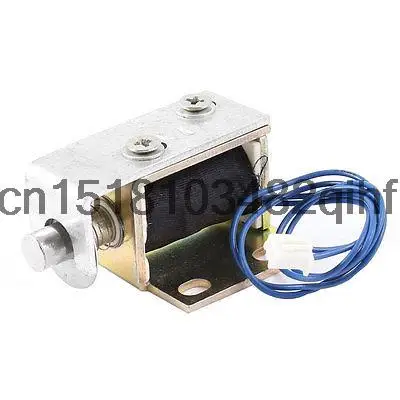 1mm/200g 11mm/50g 1.8W Spring Plunger Pull Type Solenoid Electromagnet DC6V 0.3A