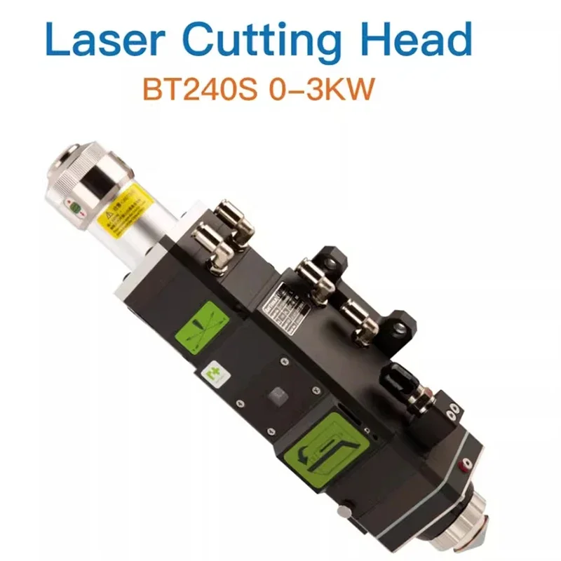 BT240S 0-3KWレーザーカッティングヘッド手動焦点調整 QBHメタルレーザーカットファイバーレーザー切断機F125MM/F155MM/F200MM用