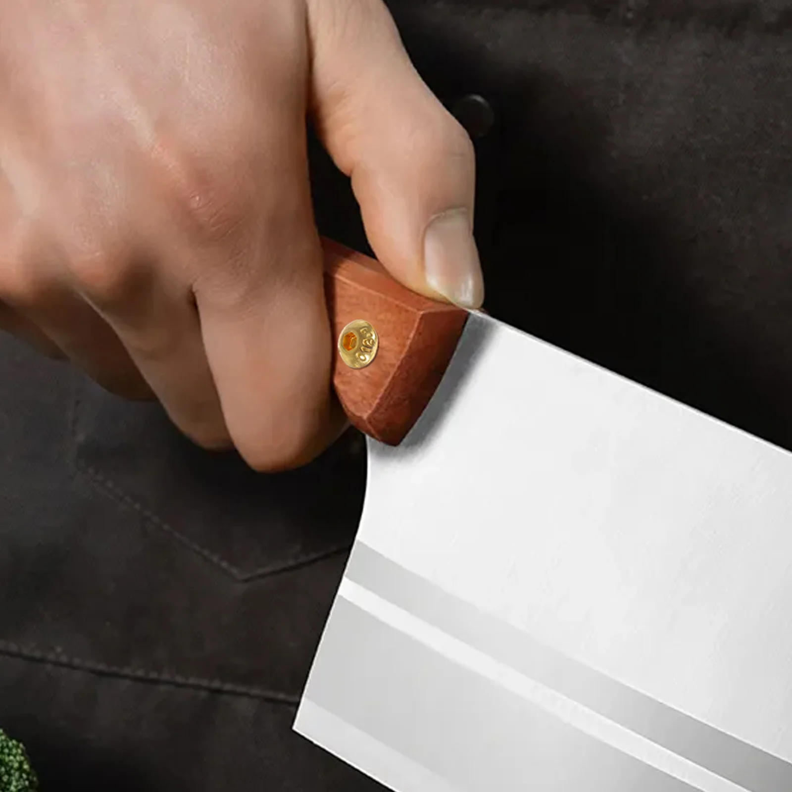 

2Pcs Solid Round Head Rivets Brass Knife Handle Fixings for Wooden Knives DIY Handle Assembly Metal Rivet Screws Set