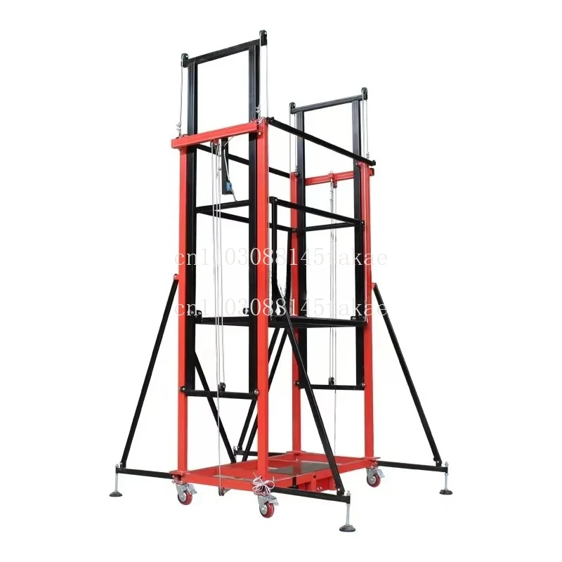 Hot 1000 kg 2m 6m 10m electric scaffolding lift 1000 kg 6m electric scaffolding paint building wall scaffolding