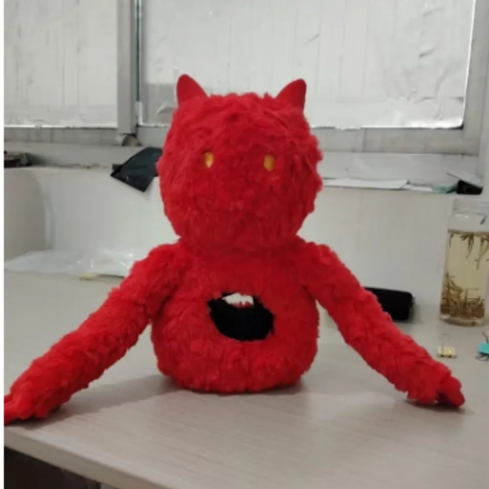 

Страшная плюшевая кукла Павина, милая хлопковая кукла, аниме, периферийные устройства, плюшевая игрушка для детей, подарок на день рождения, Хэллоуин, Рождество