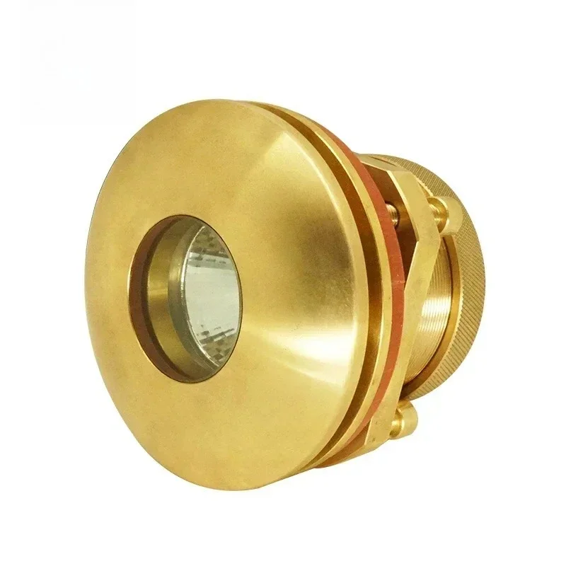 Marine Ship Drain Plug Underwater Led Light Rgb 18W 36W 50W Bronze Under Water Lamp For Boat