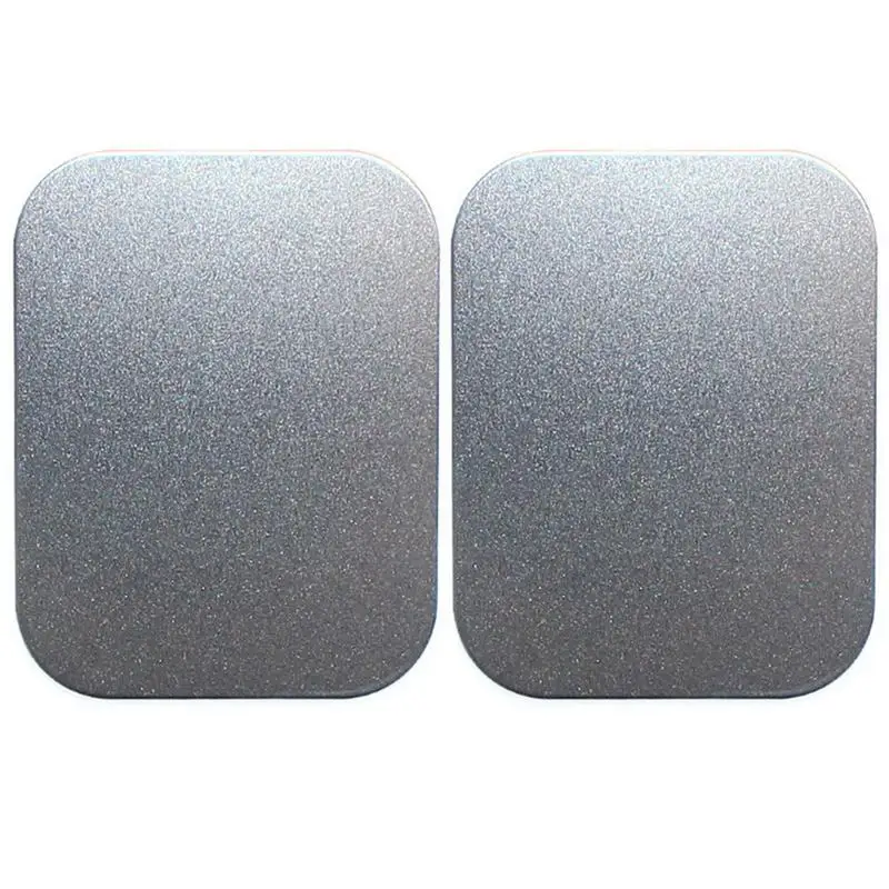 2 stücke montieren Metallplatte mit Kleber für magnetische Halterung Auto Halter Ersatz Metallplatte Kit Magnet Handy-Ständer