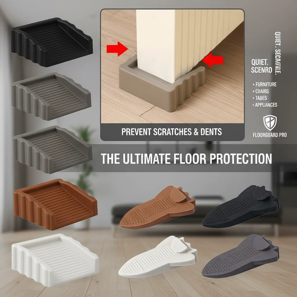Butoir de porte créatif anti-pincement avec protection supérieure, cale de porte domestique à ventouse, bloqueur de porte anti-collision, support de porte
