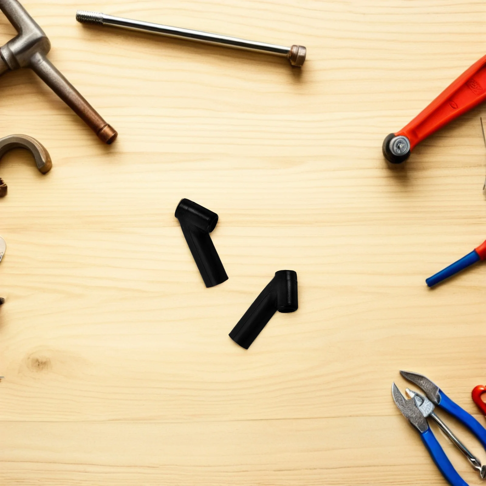 10pcs Kite Rod Connectors Black Plastic Frame Joint Accessories For Diy Kite Repair Outdoor Sports Durable Wind Resistant