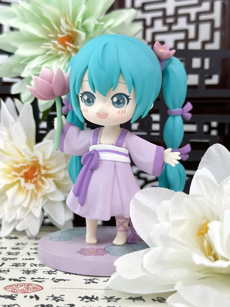 Genuine Hatsune Miku Qu Yunshang Series Blind Box Kawaii Anime Figure Model Mystery Box Desktop Decoration Collect Toy Xmas Gift