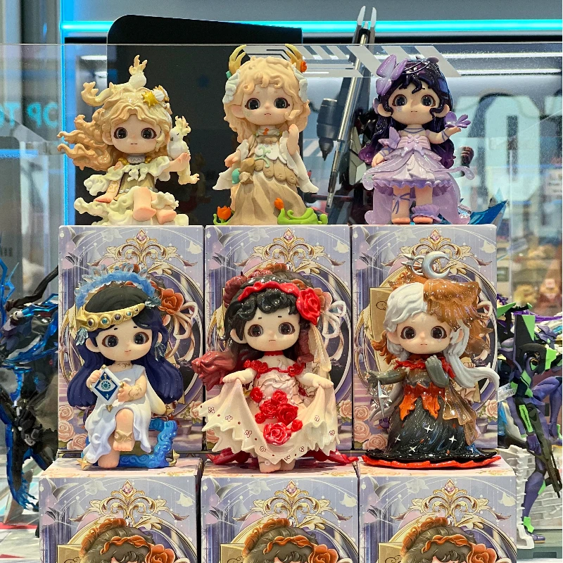 

New Product In Stock Qiaoqiao Blind Box Guardian Contract Event Book Cute Figurine Trendy Toy Birthday Gift Decorative Item