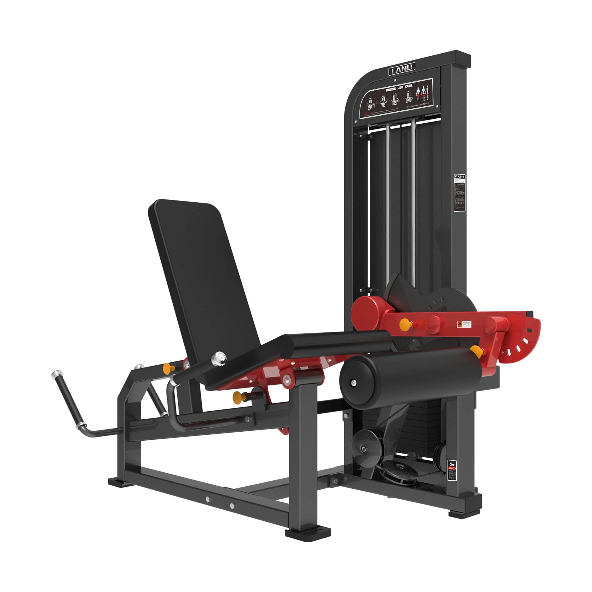 Commercial Gym Dual Function Steel Equipment Adjustable Prone Leg Curl And Leg Extension For Bodybuilding