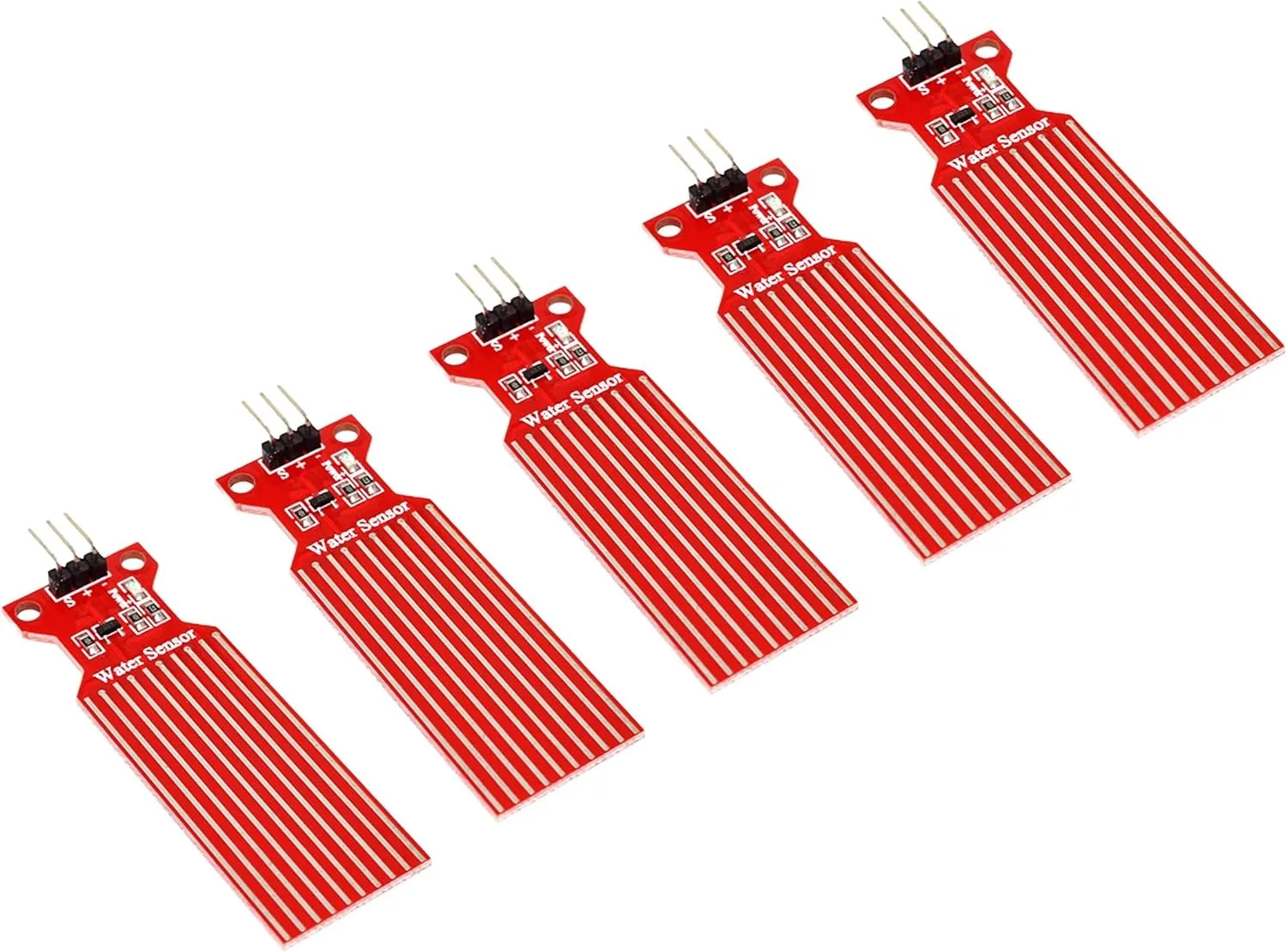 Water Level Sensor Module - Raindrop & Depth Detection, Ideal for Arduino DIY Experiments