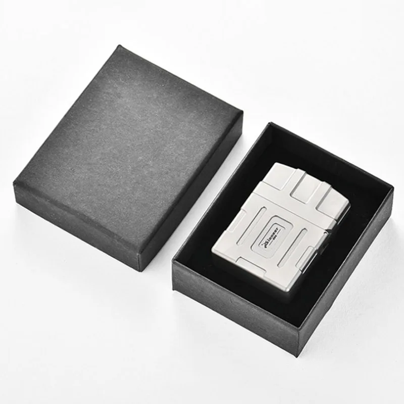 Titanium Alloy Lighter Shell Housing Without Lighter Titanium Alloy Case Empty Box Gift for Men