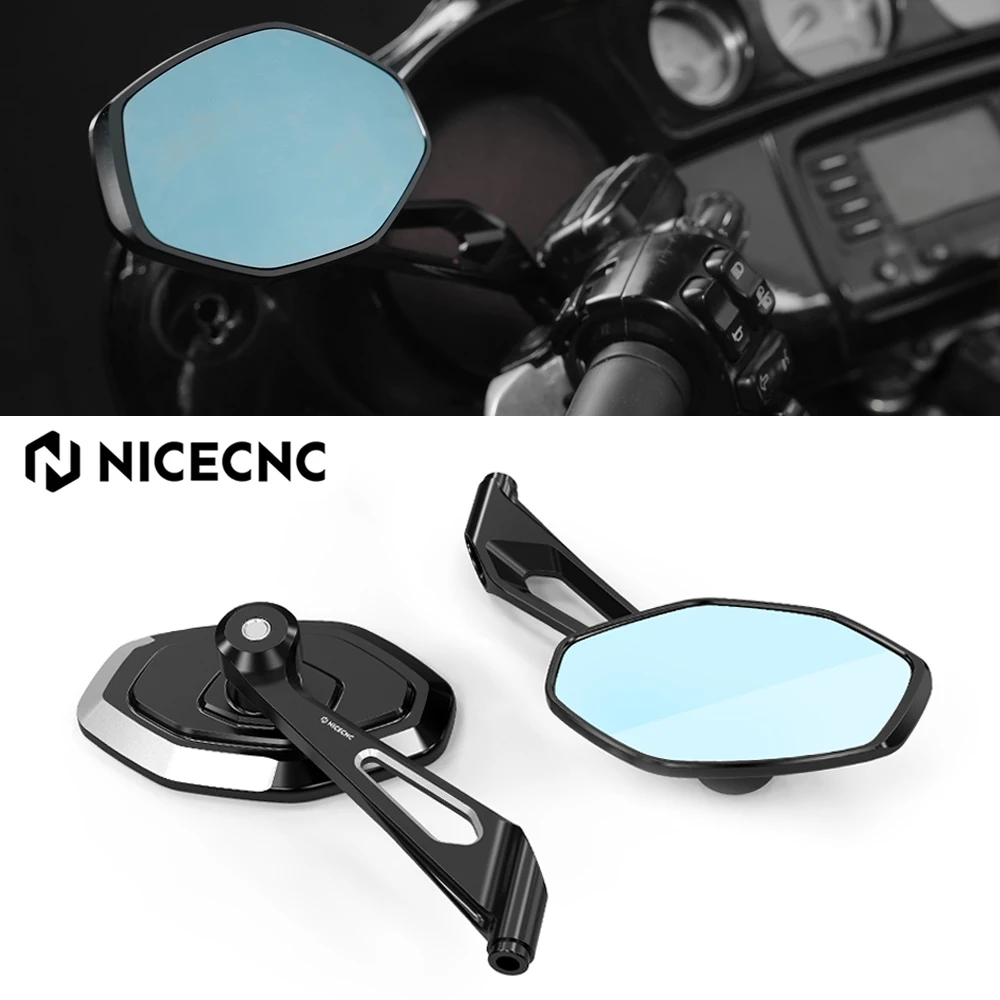 Rearview Mirrors For Harley Touring Road Glide FLTRX Road King Special CVO Street Glide 2015-2025 Street Glide FLHX 2006-2025