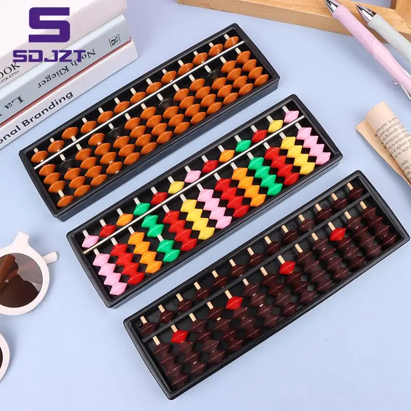 

Math Learning Tool For Children Portable Chinese 13 Digits Column Abacus Arithmetic Soroban Calculating Counting