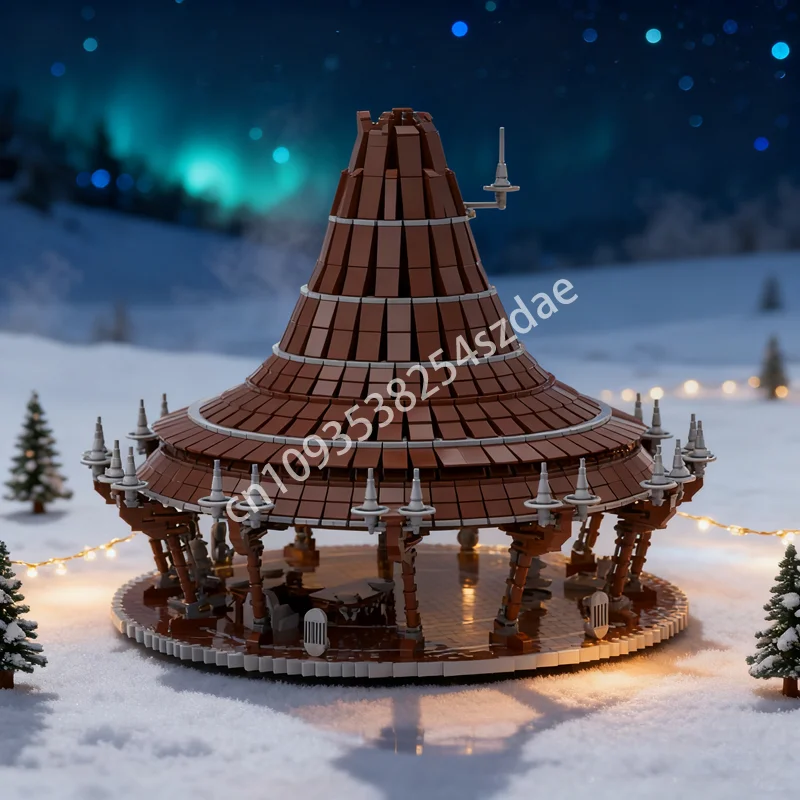 3641pcs MOC Kashyyyk Wookie Boomhut Revenge Ster Model Bouwstenen DIY Onderwijs Baksteen Speelgoed Kinderen Kerstcadeaus Verjaardag