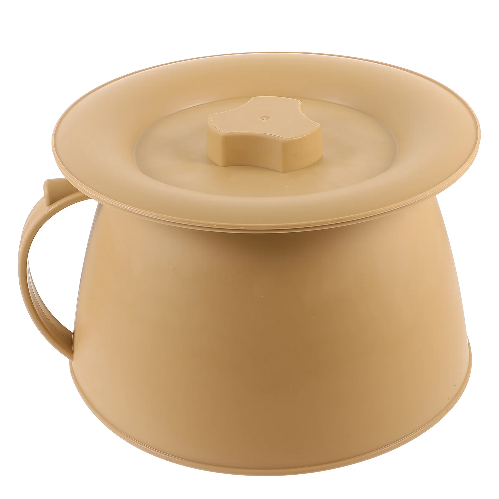 Thickened Spittoon with Lid Plastic Bedpan Bucket Bedroom Urine Pot Kids Portable Toilet for Urinal Basin