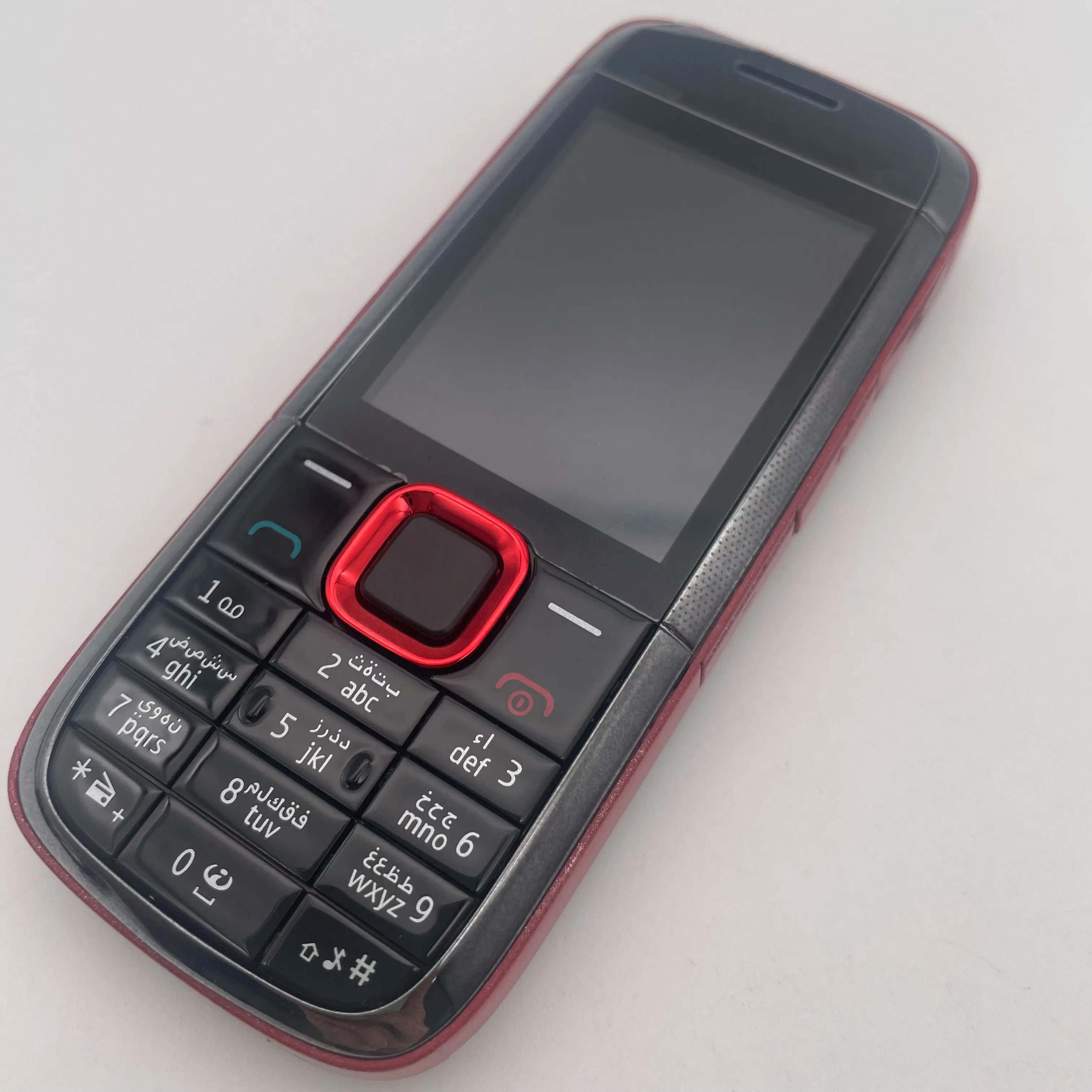 هاتف محمول أصلي غير مقفول 5130 XpressMusic بشريحتين GSM 900/1800 2G مزود بتقنية البلوتوث ولوحة مفاتيح عربية روسية مصنوعة في فنلندا