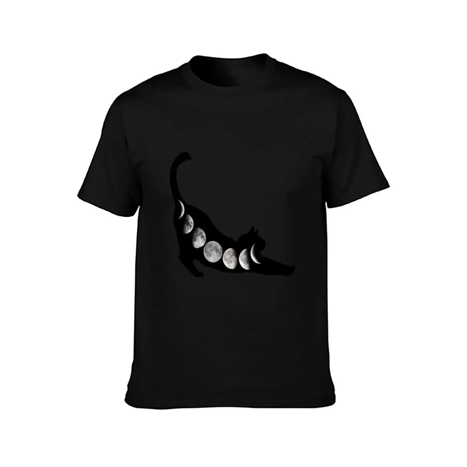 mooncat fasen T-shirt katoenen t-shirt pack grafische t-shirts voor man t-shirt man katoenen T-shirt