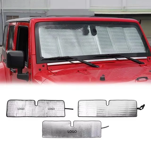 

Car Interior Sunshade Accessories Front Windshield Sun Visor for Jeep Wrangler JK 2007-2017