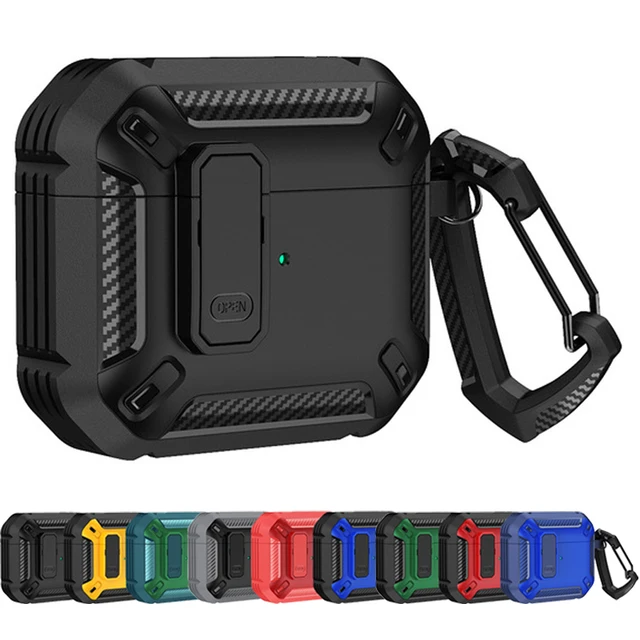 Luksusowe etui na słuchawki TPU+PC Switch do Apple Airpods Pro 2 1 Wstrząsoodporna osłona Air pods 3 2 1 Akcesoria z brelokiem do kluczy