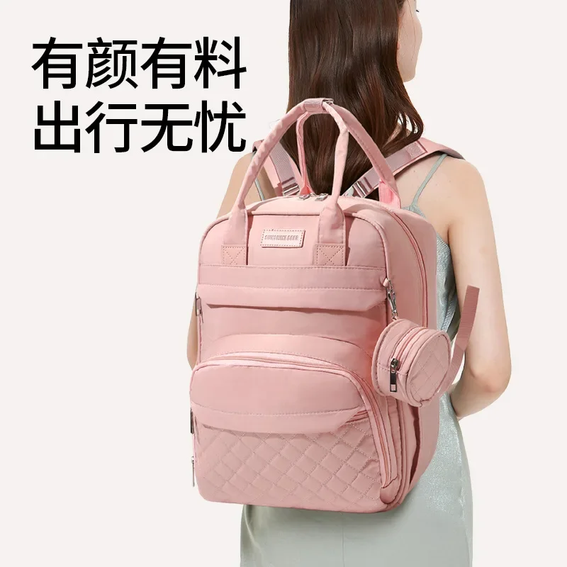 جديد حقيبة السفر الحفاض المومياء حقيبة تغيير حقيبة حفاضات جديدة للأم مقاوم للماء الأمومة حقيبة التمريض للعناية بالطفل أكياس حفاظات #2