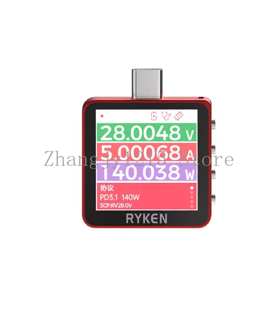 RK-X3 Ammeter Tester USB Tester Voltage Current Meter QC3.0 PD Fast Charge Detector for Phone Laptop Power Bank