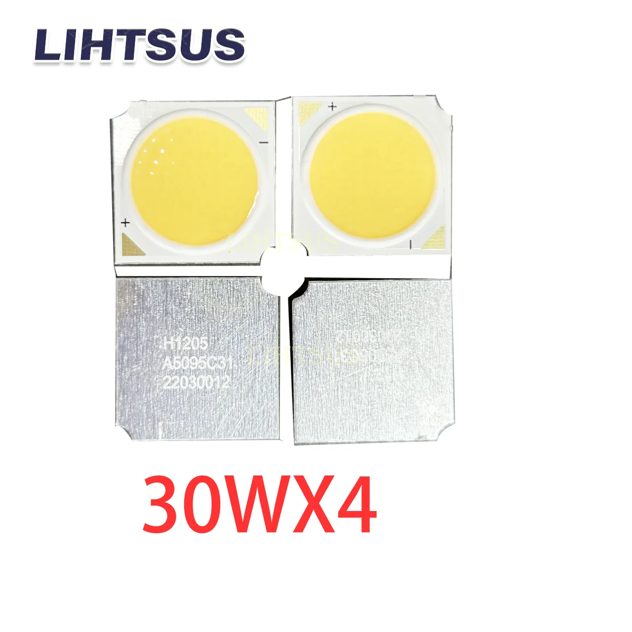 4pcs New 30W 36V 750mA Brightness COB Light Board Ra95 300K 4000K 6000K LED Lamp Panel For Bulb Replacement Lamp Board COB Chip