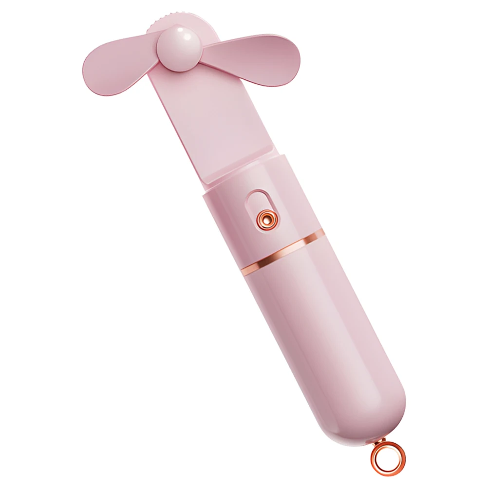 

Handheld Mini Fan 2000mAh White USB Portable Desk Fan for Outdoor Summer Travel Camping Hiking Foldable Long Lasting Three Speed