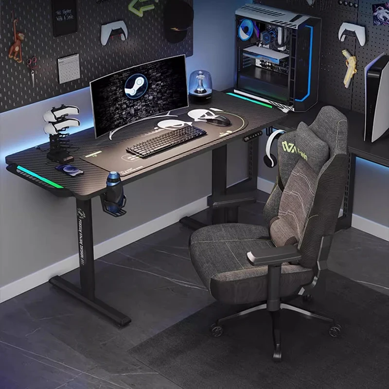 Elevable Gaming Computer Desk Customization Ergonomic Corner Multifunctional Computer Desks Office Lift Escritorios Furniture