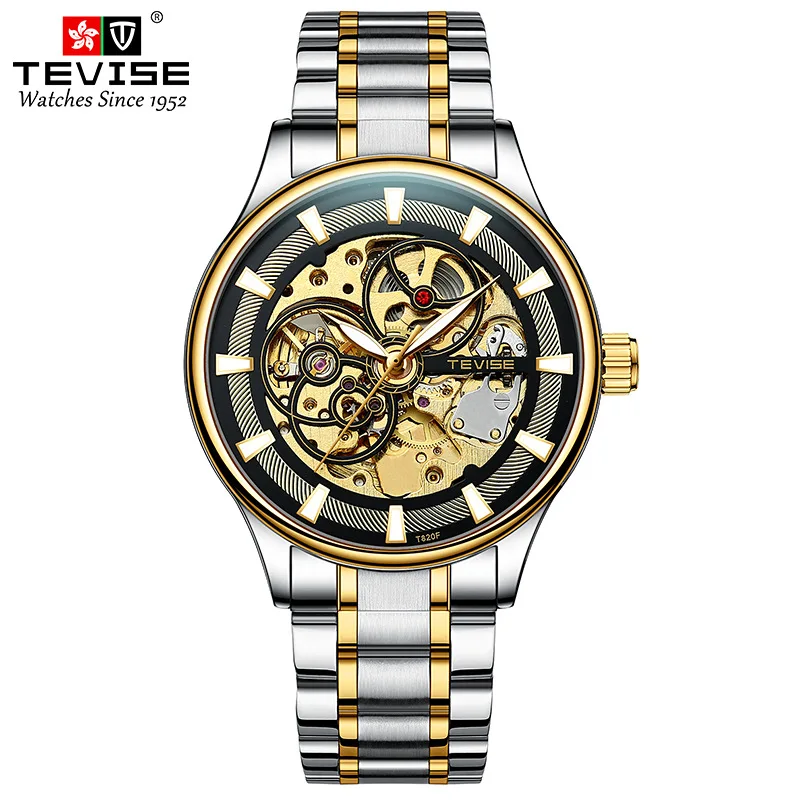 official-websiteTevise New 's Day and Night Star Automatic Mechanical Men's Waterproof Fashion Trendy High-End Watch