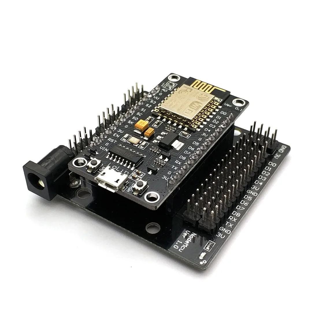 

NodeMCU V3 ESP8266 Development Board - High Quality Lua WIFI Module CH340 for IoT, Arduino IDE Compatible, USB Powered