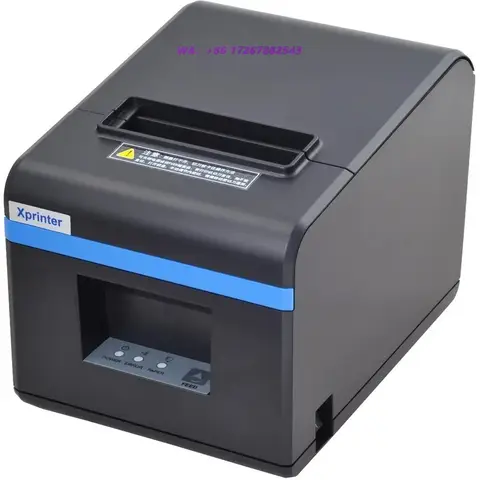 80mm Ticket Printer Thermal Receipt Pos System Printer for USB+Lan Port Xprinter XP-N160II with Auto Cutter
