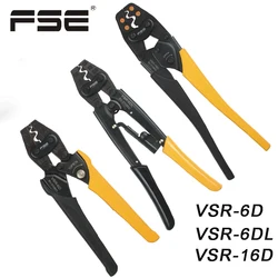 VSR-6D VSR-6DL VSR-16D Crimping Pliers For 0.5-6mm2 20-10AWG Bare Terminals Upgraded Version Hand Tools