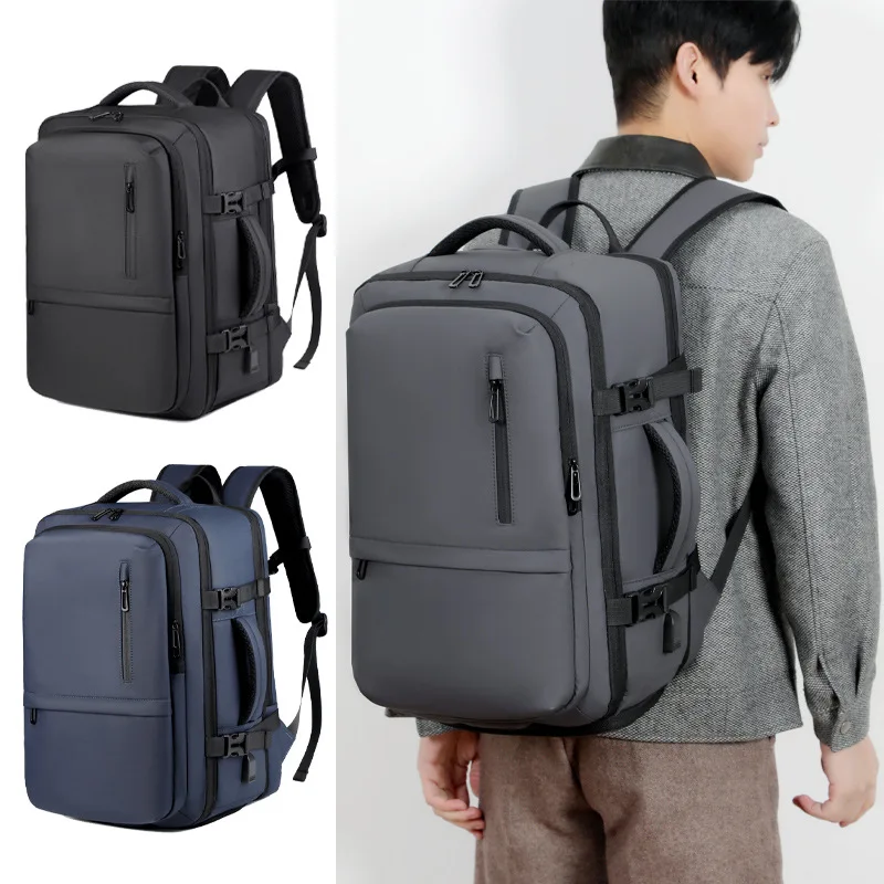 Travel Backpack for Men,Short Trip Business Commuter Luggage Bag for Work & Weekend,Durable Daypack with Padded Compartment