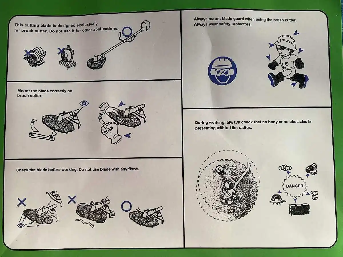 Universal 10" x 3T Brush Cutter Blade - 3-Tooth Replacement for Most Straight Shaft Trimmers, Lawn Care & Landscaping Tool