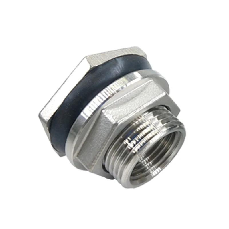 1PCS Stainless Steel Pipe Swivel Fitting Nut Water Tank Connector 3/4 Inch BSPP