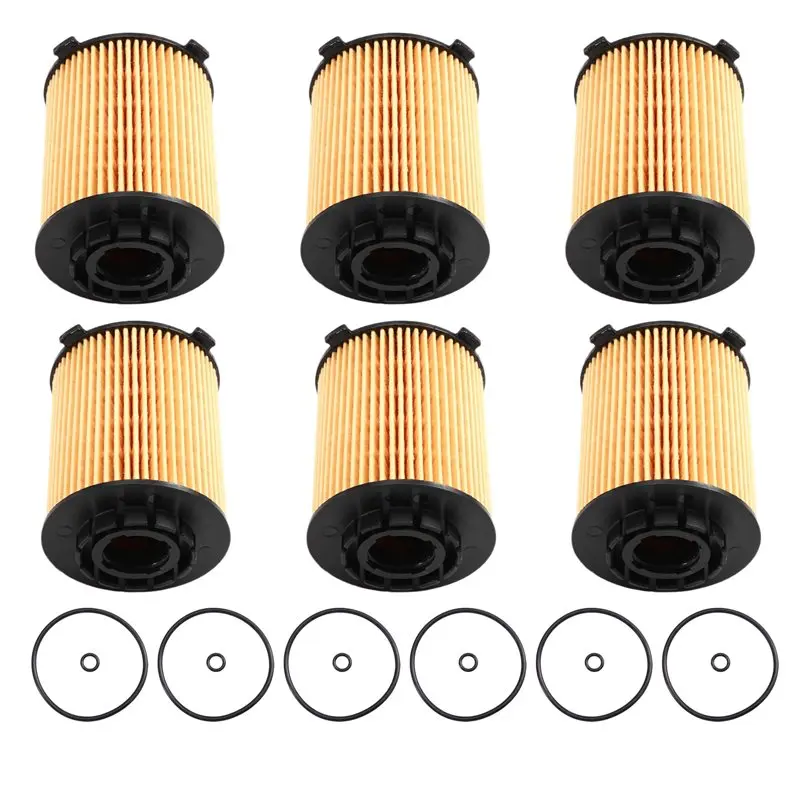 

Exclusive 6PCS Oil Filter 32140029 For VOLVO S60 S80 S90 V40 V70 V90 XC40 XC60 XC90 D2 D3 D4 D5 T3 T4 T5 T6 T8 2.0T I II III