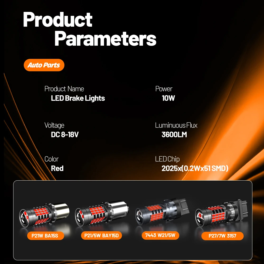 2 قطعة لمازدا MX-5 MX 5 MX5 NB NC 1998-2015 LED ضوء الفرامل 2005 2006 2007 2008 2009 2010 2011 2012 2013 Canbus اكسسوارات