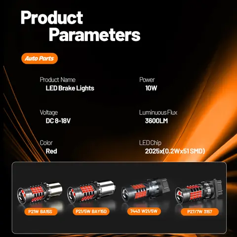 फिएट 500 500C 500L 500X एलईडी ब्रेक लाइट 2007 2008 2009 2010 2011 2012 2013 2014 2015 2016 2017 2018 कैनबस एक्सेसरीज़ के लिए 2 पीस 10 best sales एलईडी फिएट 500 - №8