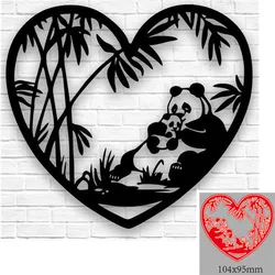 Metal Cutting Dies animal panda Decoration Scrapbook Paper Craft Knife Mould Blade Punch Stencils