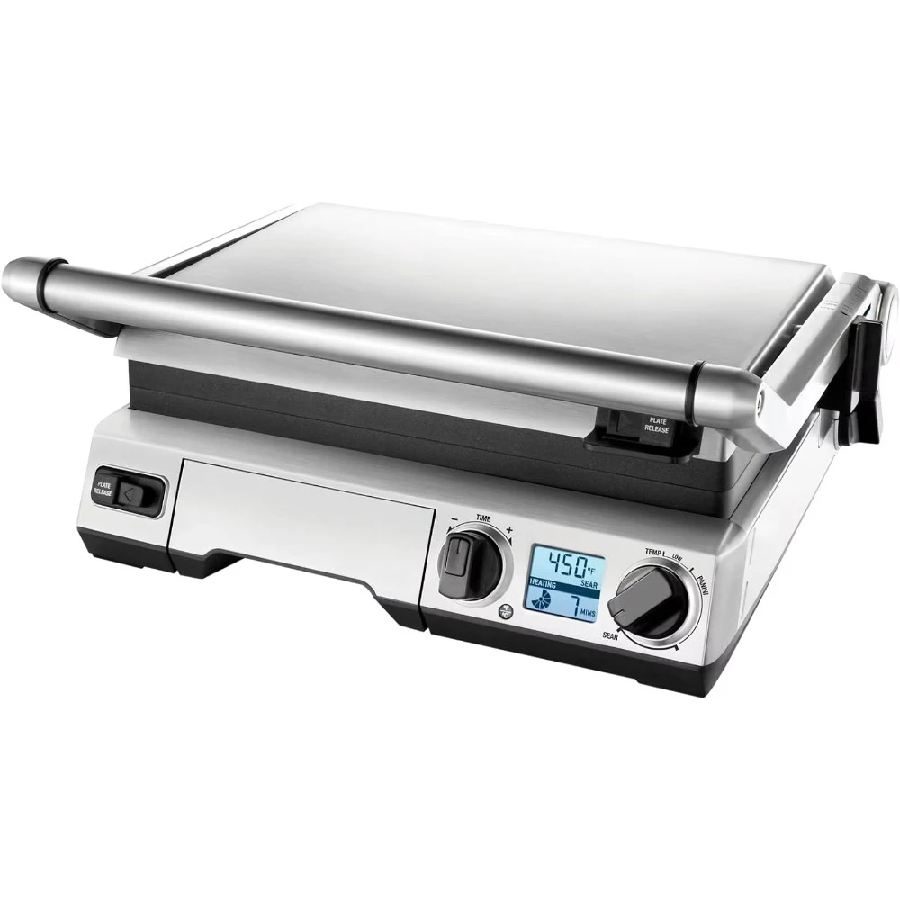 BGR820XL Smart Grill, Electric Countertop Grill, Brushed Stainless Steel., 14