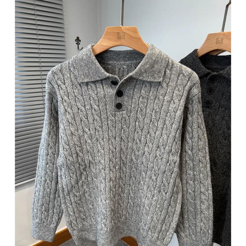 

Свитер в ленивом стиле, женский осенне-зимний новый стиль, корейская мода, свободный облегающий пуловер с круглым вырезом, вязаный топ, женский