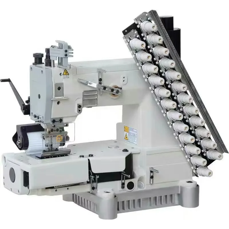 

High-Speed Automatic Flat Bed Interlock Sewing Machine New Condition Computerized Operation Chain Stitch Formation Auto Trimmer