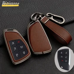3/4/5/6 Buttons Alloy+Tpu Key Cover Case for Chevrolet Silverado 1500 Suburban Tahoe for GMC Sierra Yukon 2023 2024