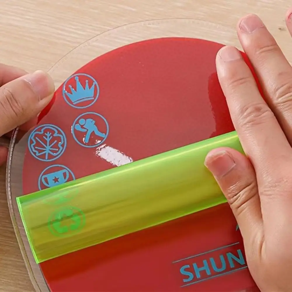 

Прозрачная защитная пленка для ракетки для пинг-понга, липкая самоклеящаяся резиновая защитная пленка для ракетки, пыленепроницаемая