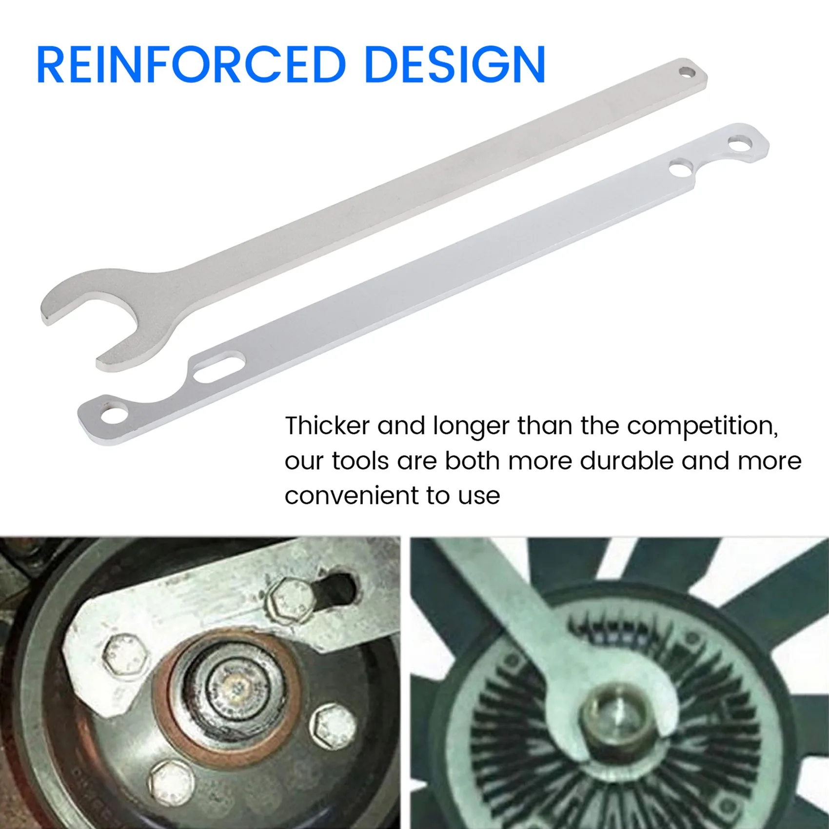 A13F-Fan Clutch Nut Wrench And Water Pump Holder Tool Kit Removal 32Mm For Bmw E34 E39 E36 E46 E90