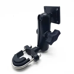 U-bolt Handlebar Mount KIT + Square Plate Bracket for Garmin Montana 750i 700 750 700i 680 650 Zumo XT GPSMAP 276Cx Overlander