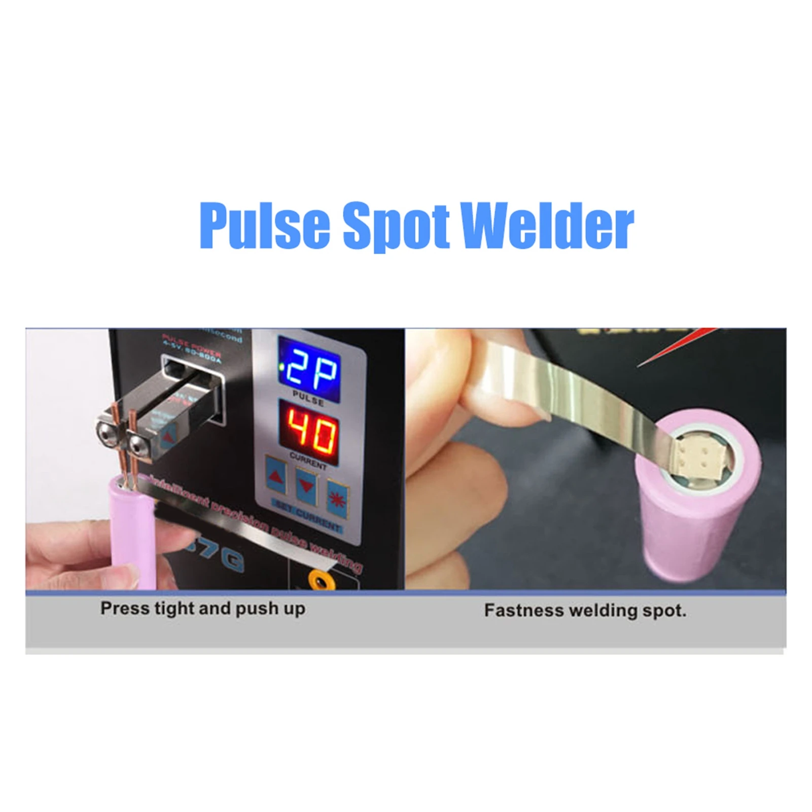 Pulse Spot Welder Dual Welding Modes Solder Welding Machine Electronic Tools SUNKKO737G Solder Welding Machine Pulse Spot Welder