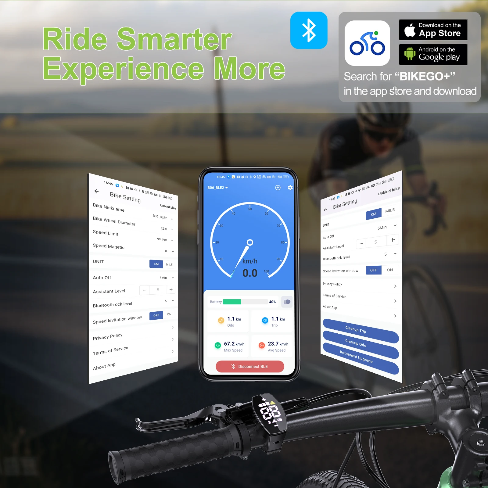 E-Bike VD03 Display HD LED-Bildschirm Motoranzeige CAN-Protokoll für BAFANG Mittelmotor-Teile mit 5-Pin Dreieckstecker – Detail 7