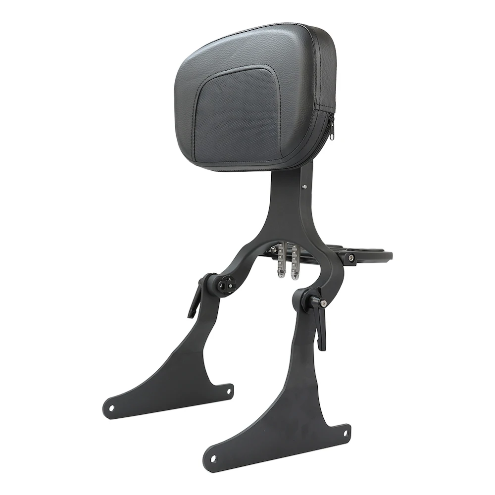 Multi-Purpose Backrest Sissy Bar Luggage Rack Fit For Harley Softail CVO Pro Street Breakout Night Train Fat Boy FLSTF 2000-2017